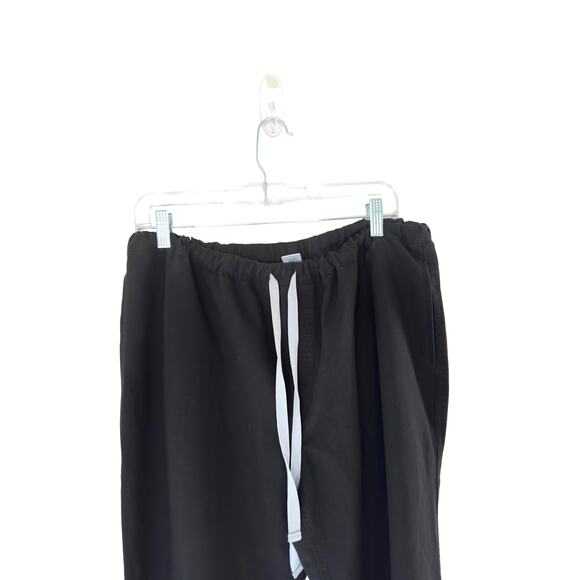 Figs Technical Collection Men's Pisco Black Medical Scrub Pants Size Large - Picture 2 of 9
